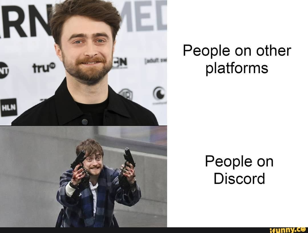 People on other platforms
People on
Discord