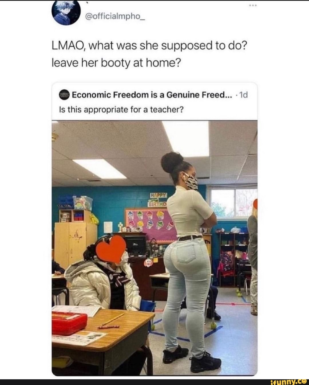 Teacher Booty