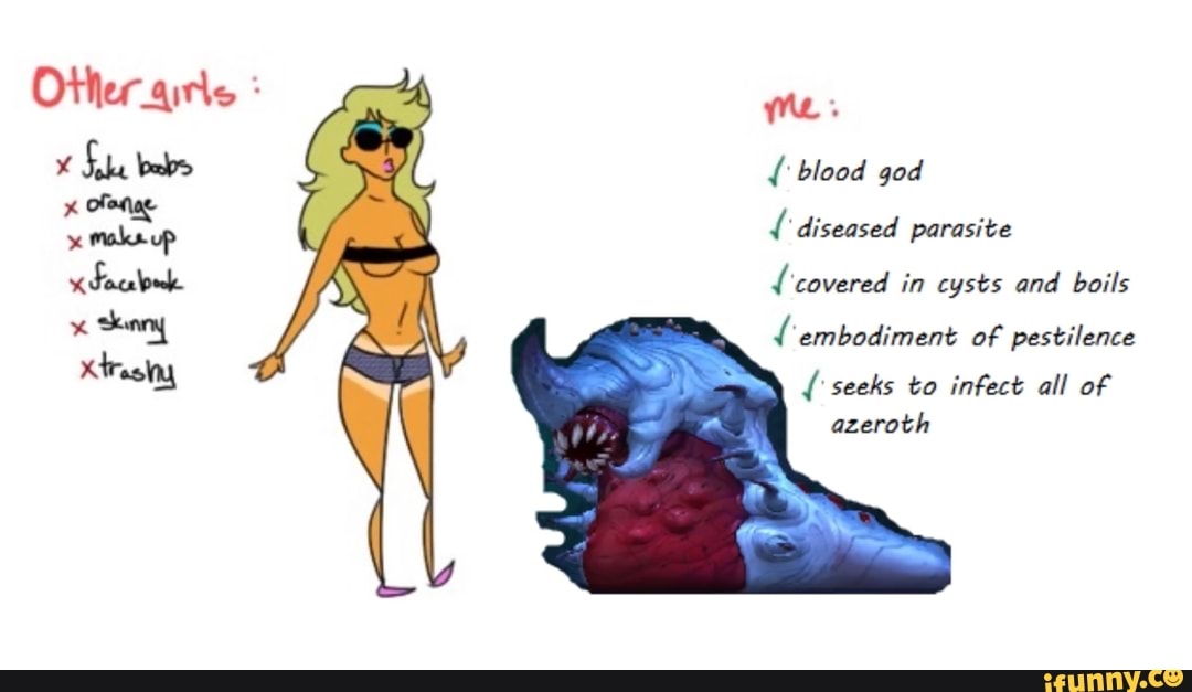 Situ I blood god
ofe ne diseased parasite
x
Sacalm [covered in cysts and boils
stony {embodiment of pestilence
2 EN seeks to infect all of