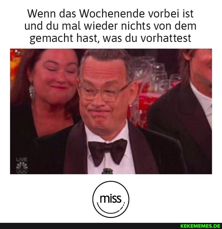 Wenn das Wochenende vorbei ist und du mal wieder nichts von dem gemacht hast, was du vorhattest