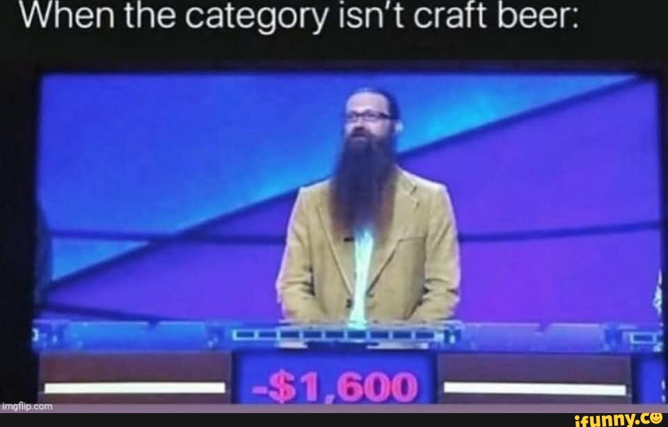 When the category isnt craft beer: -$1