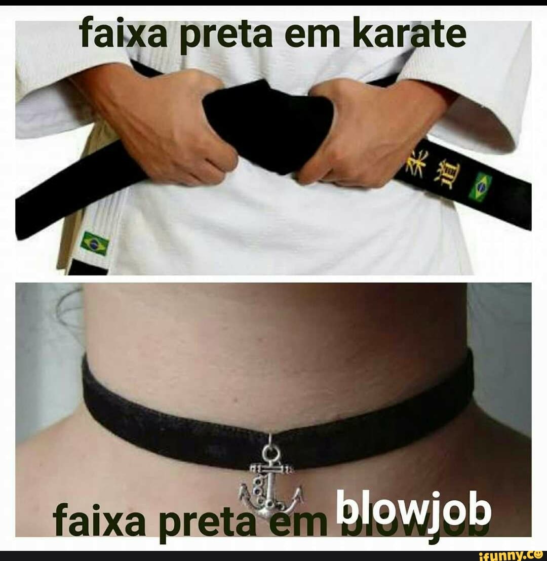 fal preta em karate