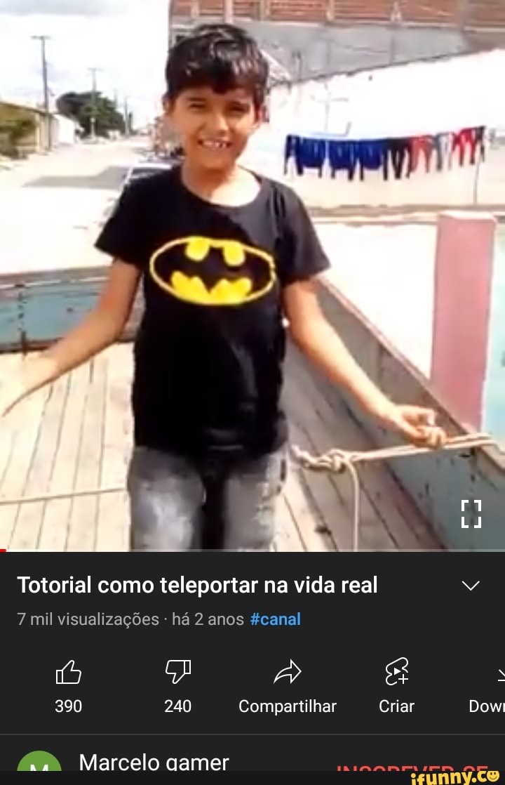 Totorial como teleportar na vida real mil visualizações há anos ficanal