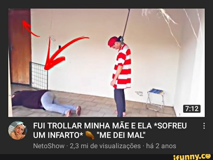 FUI TROLLAR MINHA MÃE E ELA *SOFREU UM INFARTO* "ME DEI MAU
NetoShow 2,3 mi de visualizações - há 2 anos