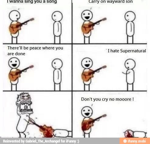 Don't you cry no mooore