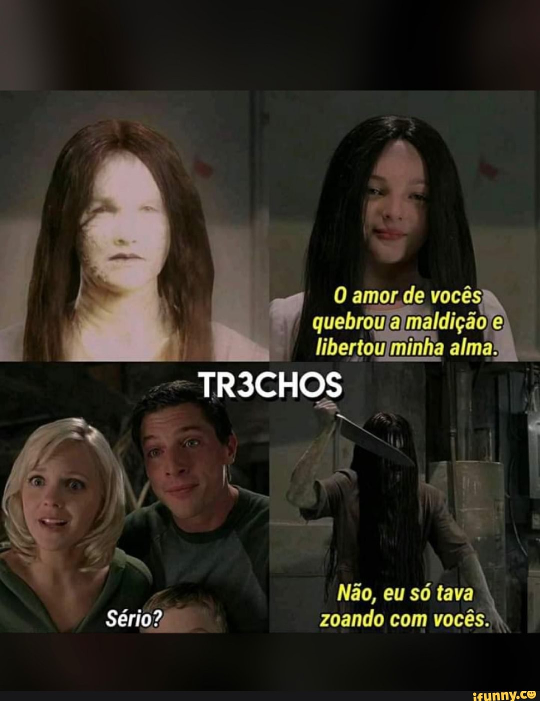 amor de vocês amor maldição de libertoulminha alma:
TR3CHOS
Não, eu só tava
Sério?) zoando com vocês.