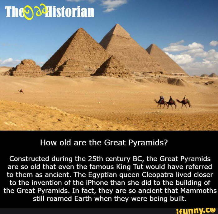 The Distorian How Old Are The Great Pyramids? Constructed During The 