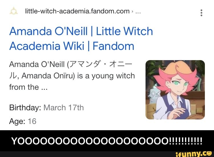 Little Witch Academia, Wiki