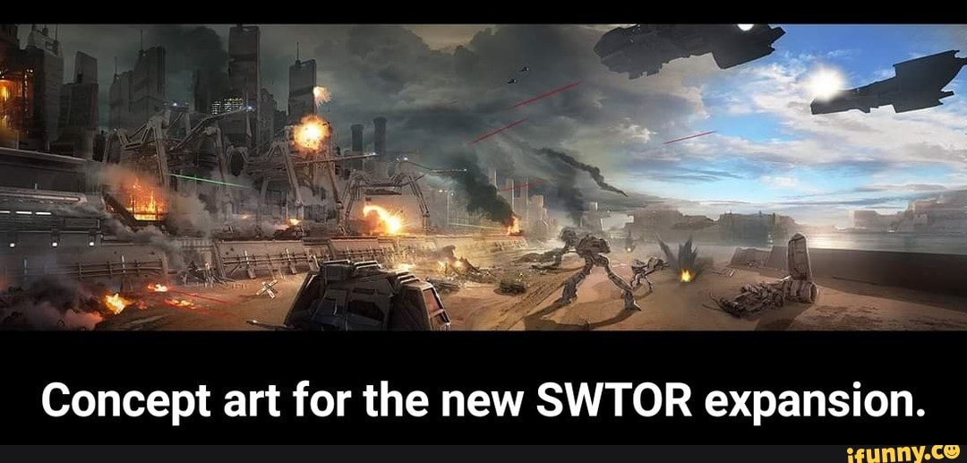 Concept art for the new SWTOR expansion. Concept art for the new