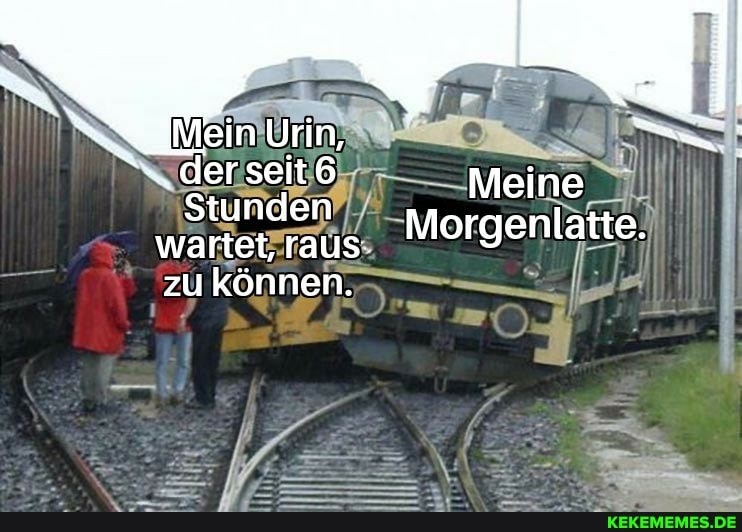 .der seit 6 Meine
Stunden wartet, raus Morgen zu können.