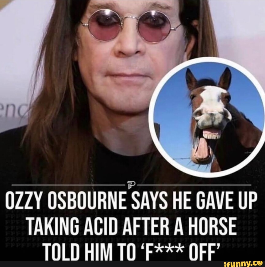 ozzy osbourne crazy horse