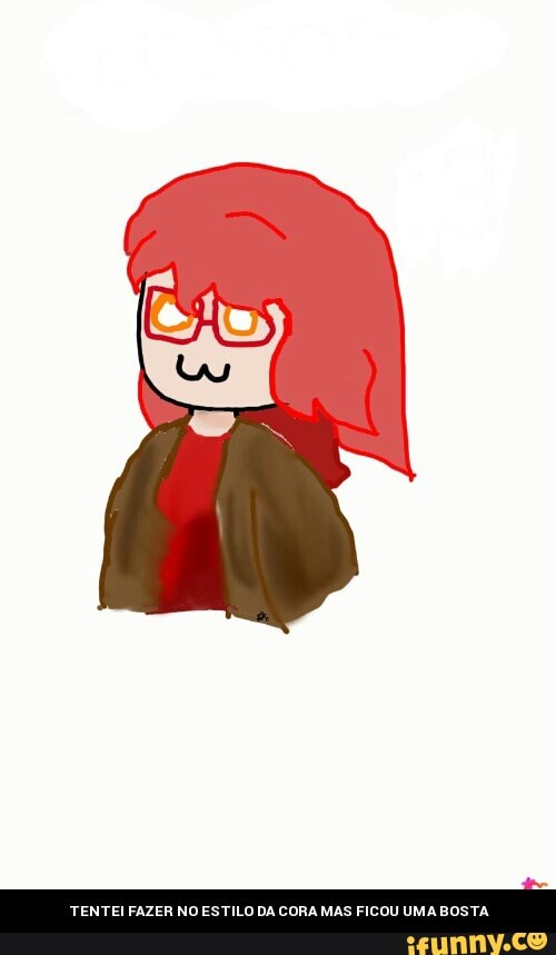TENTEI FAZER NO ESTILO DA CORA MAS FICOU UMA BOSTA