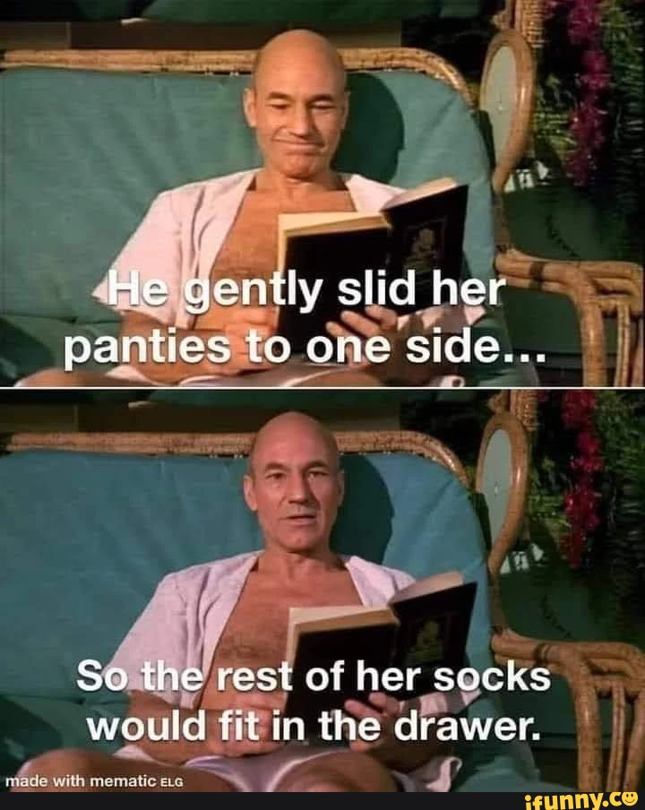 He gently shid her panties to one side... So the rest of her secks would titan the drawer. with mamatic