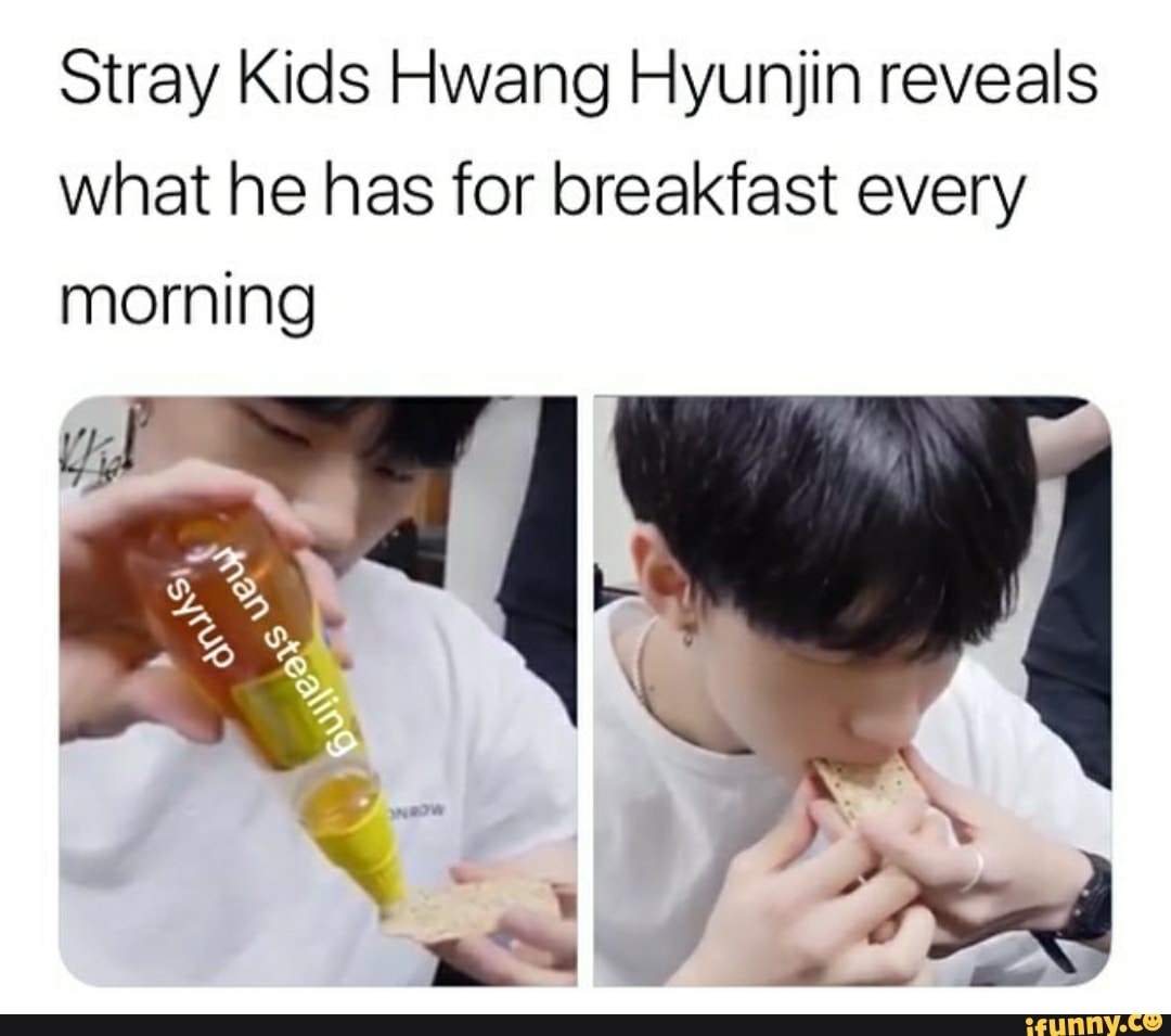 Stray Kids Hwang Hyunjin reveals what he has for breakfast every ...