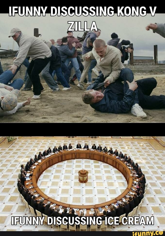 IFUNNY DISCUSSING KONG V ZILLA
IFUNNY DISCUSSING ICE CREAM