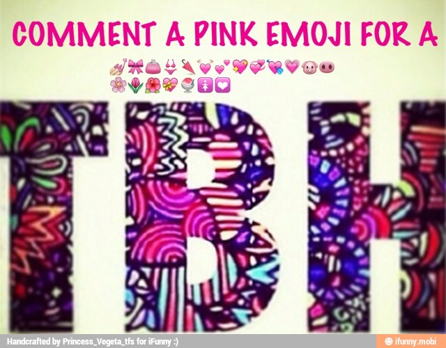 COMMENT A PINK EMOJI FOR A