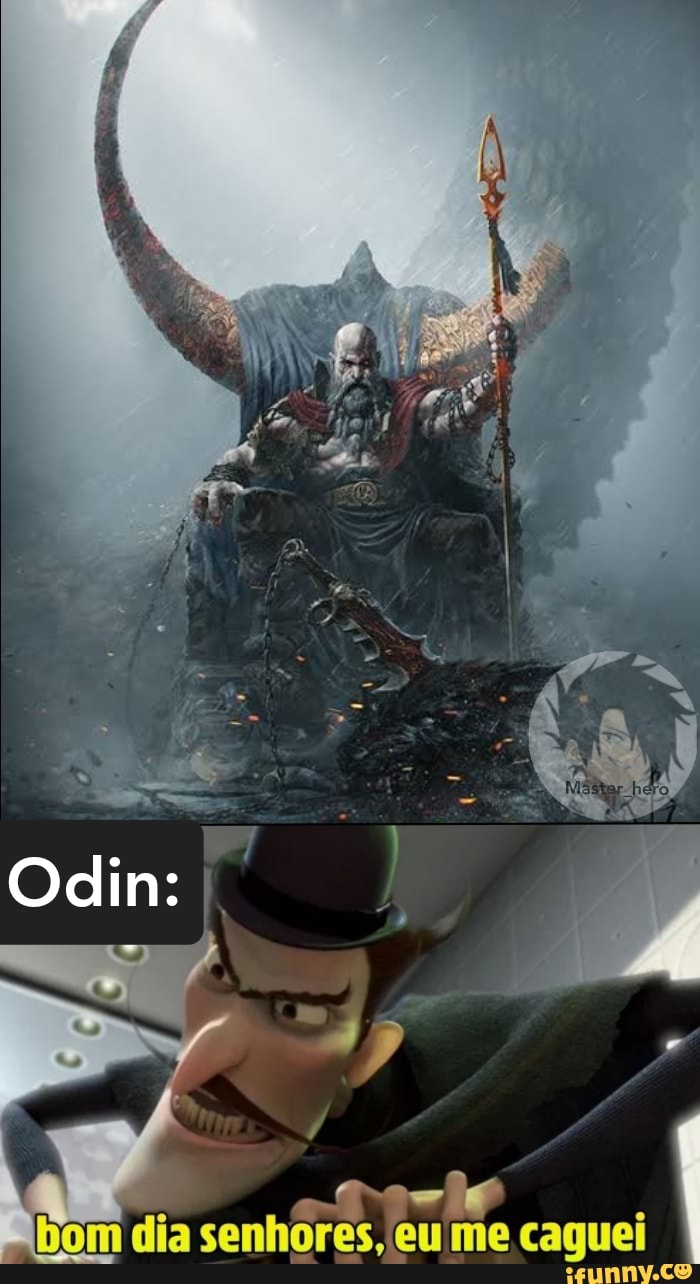 Odin:
bom dia senhores, eu me caguei