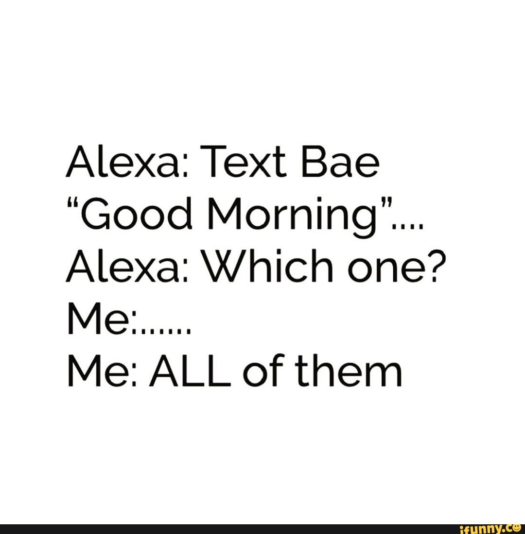 Alexa: Text Bae 