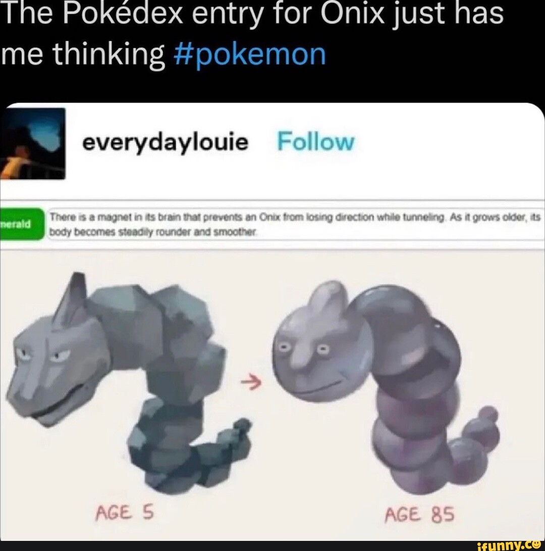 Create meme Pokemon, pokemon Onix evolution, pokemon onyx