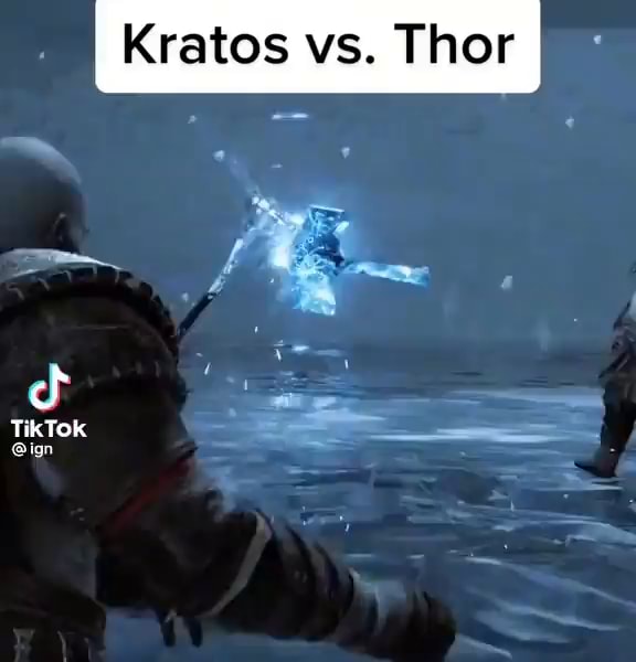 Kratos vs thor - God of War photo (44711763) - fanpop