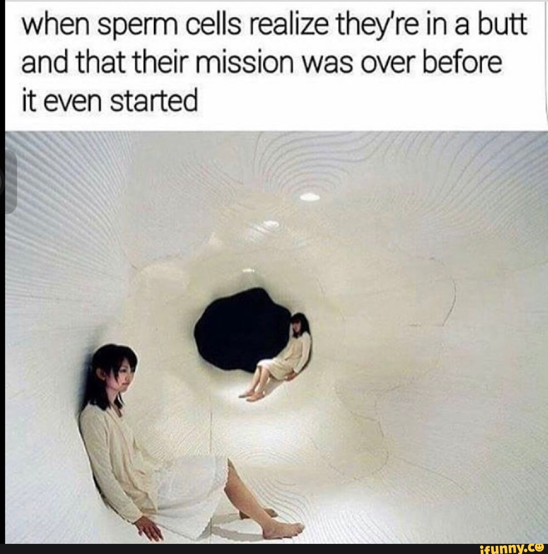 sperm coming out of girls ass