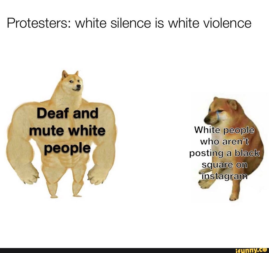 Protesters: white silence is white violence