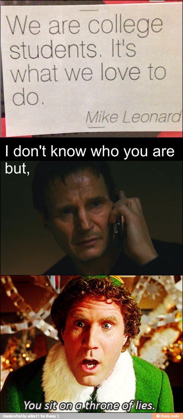 I don't know who you are
but,
