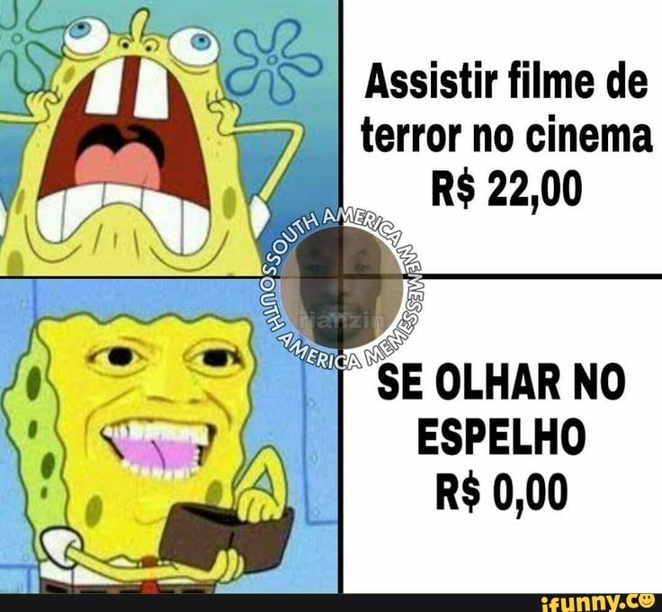 I Assistir filme de
terror no cinema
'SE OLHAR NO
ESPELHO