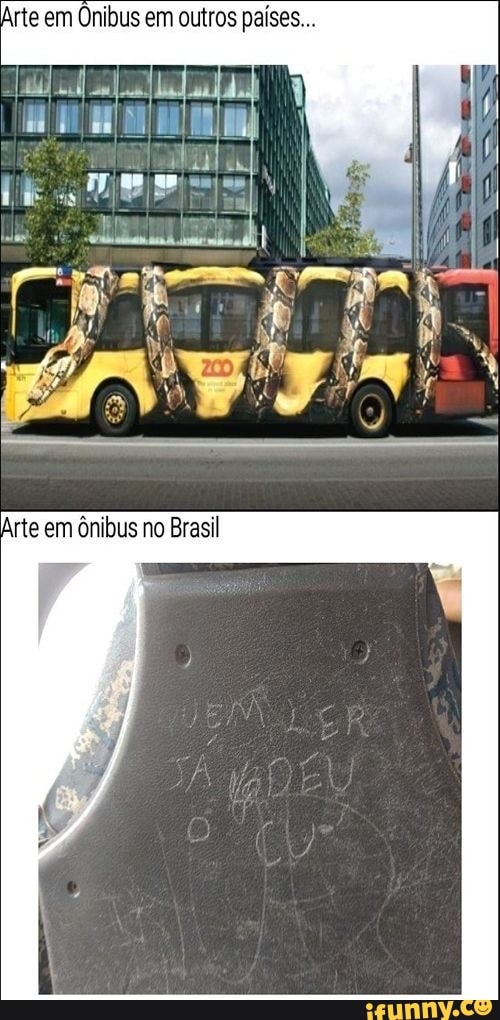 Arte em Ônibus em outros países...