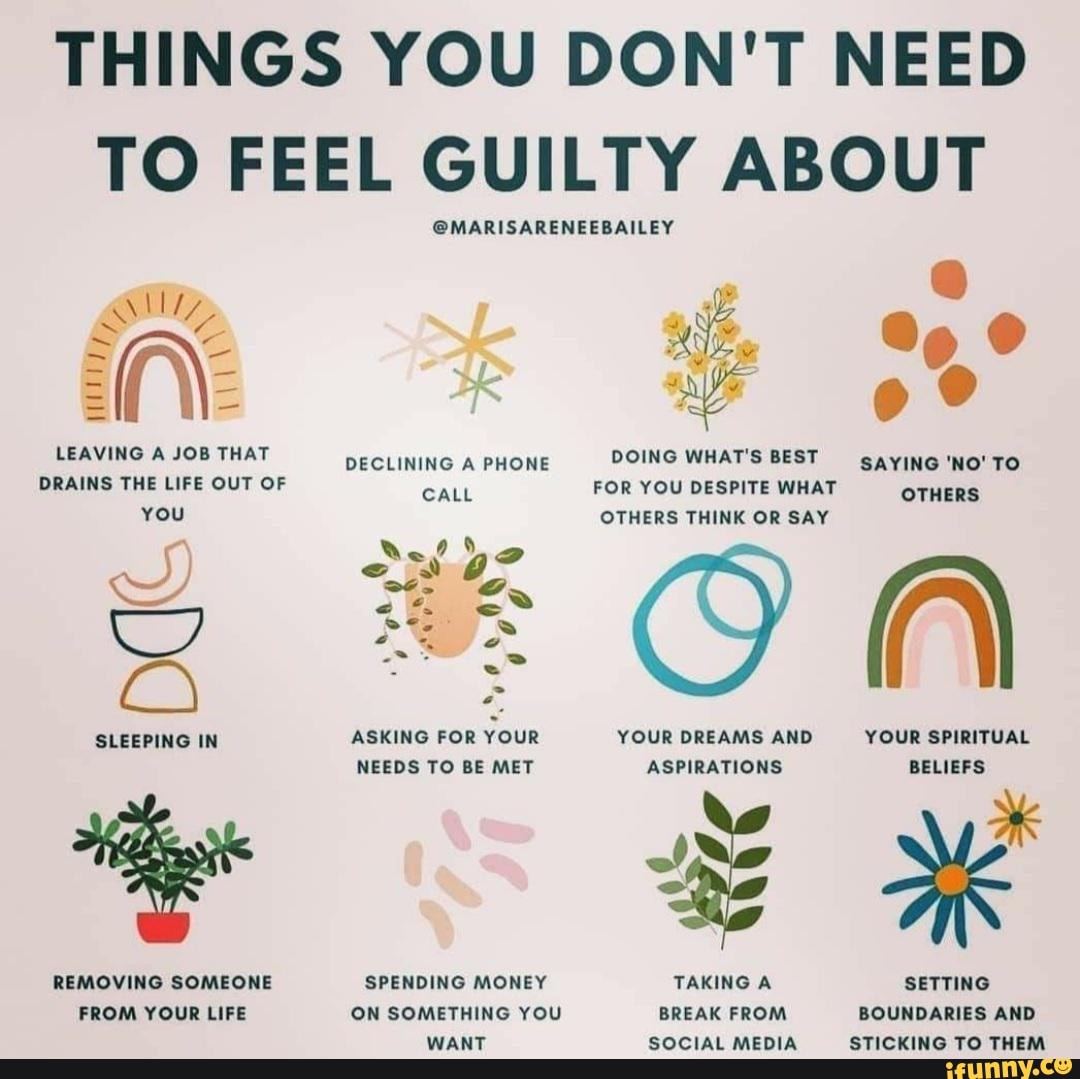 THINGS YOU DON'T NEED TO FEEL GUILTY ABOUT LEAVING A JOB THAT DRAINS