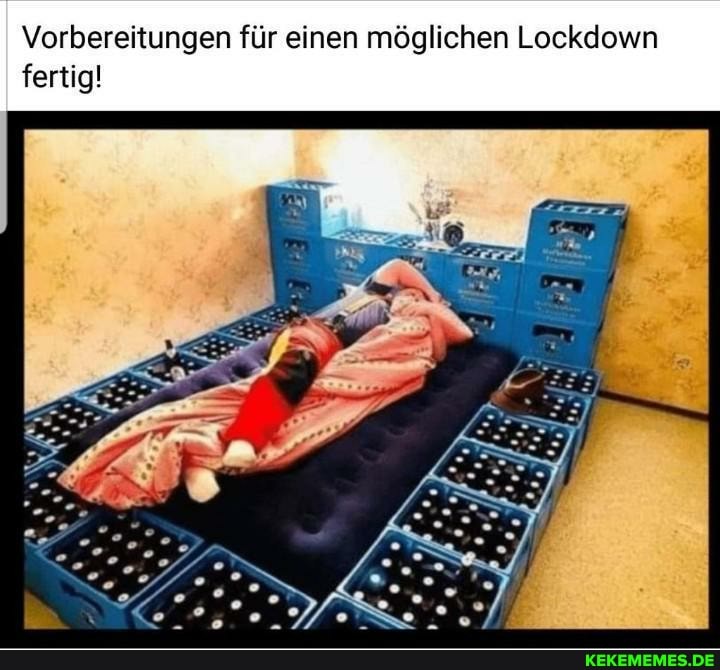 Vorbereitungen für einen möglichen Lockdown fertig!