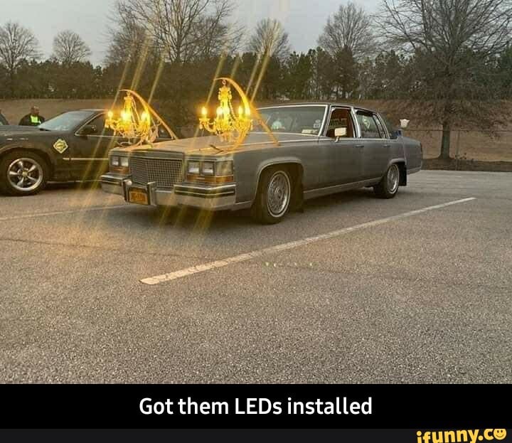 Got them LEDs installed - Got them LEDs installed