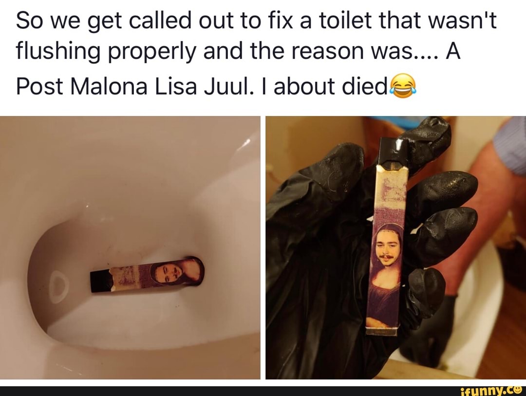 So we get called out to fix a toilet that wasn't flushing properly and