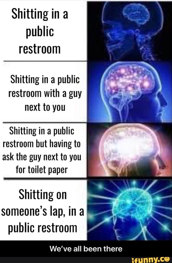 Shitting in a public restroom Shitting in a public restroom with a guy next to you Shitting in a