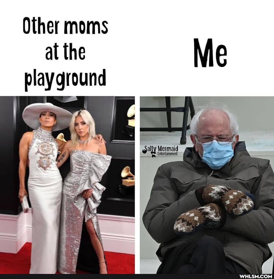 Other moms at the playground