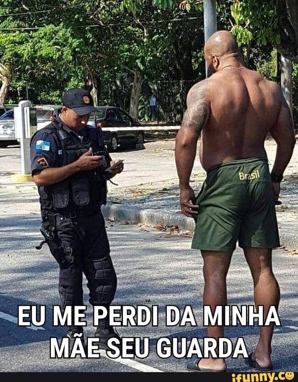 EU ME PERDI DA MINHA MÃE-SEU GUARDA