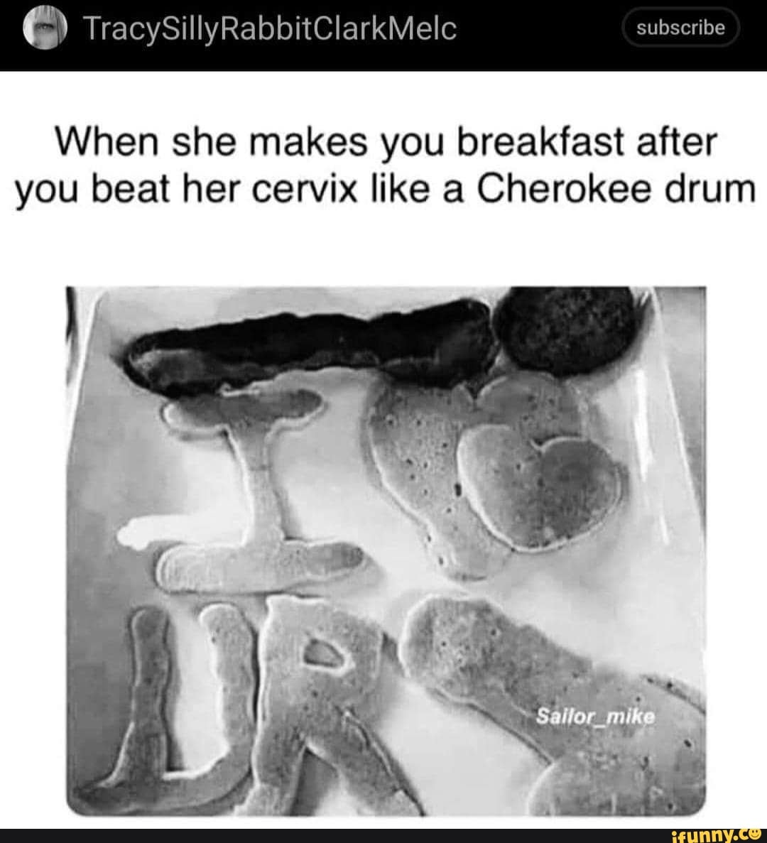 4 Tracysillyrabbitclarkmelc Subscribe When She Makes You Breakfast