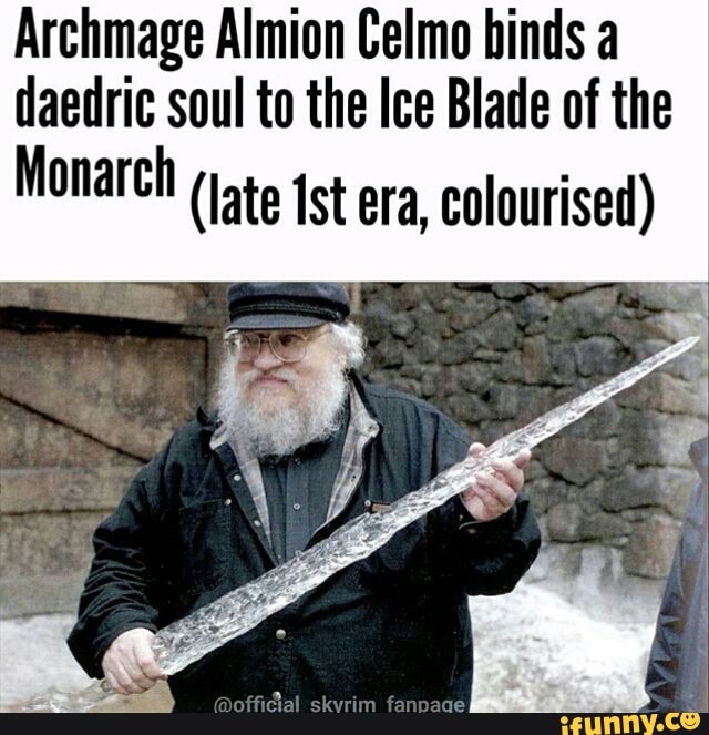 skyrim ice blade of the monarch