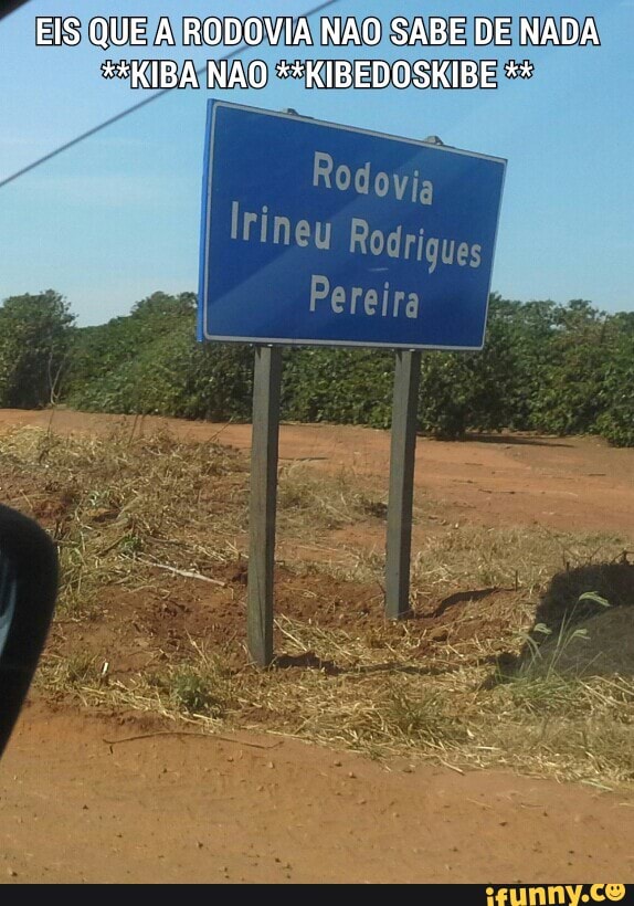 SR Rodovia
I Irineu Rodrigues
Pereira