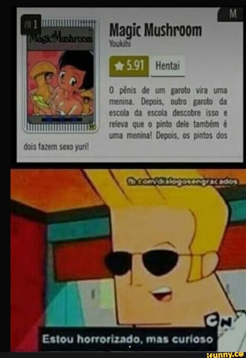 Magic Mushroom Youkihi Hentai O pênis de um garoto vira uma a. Depois,  outro garoto da