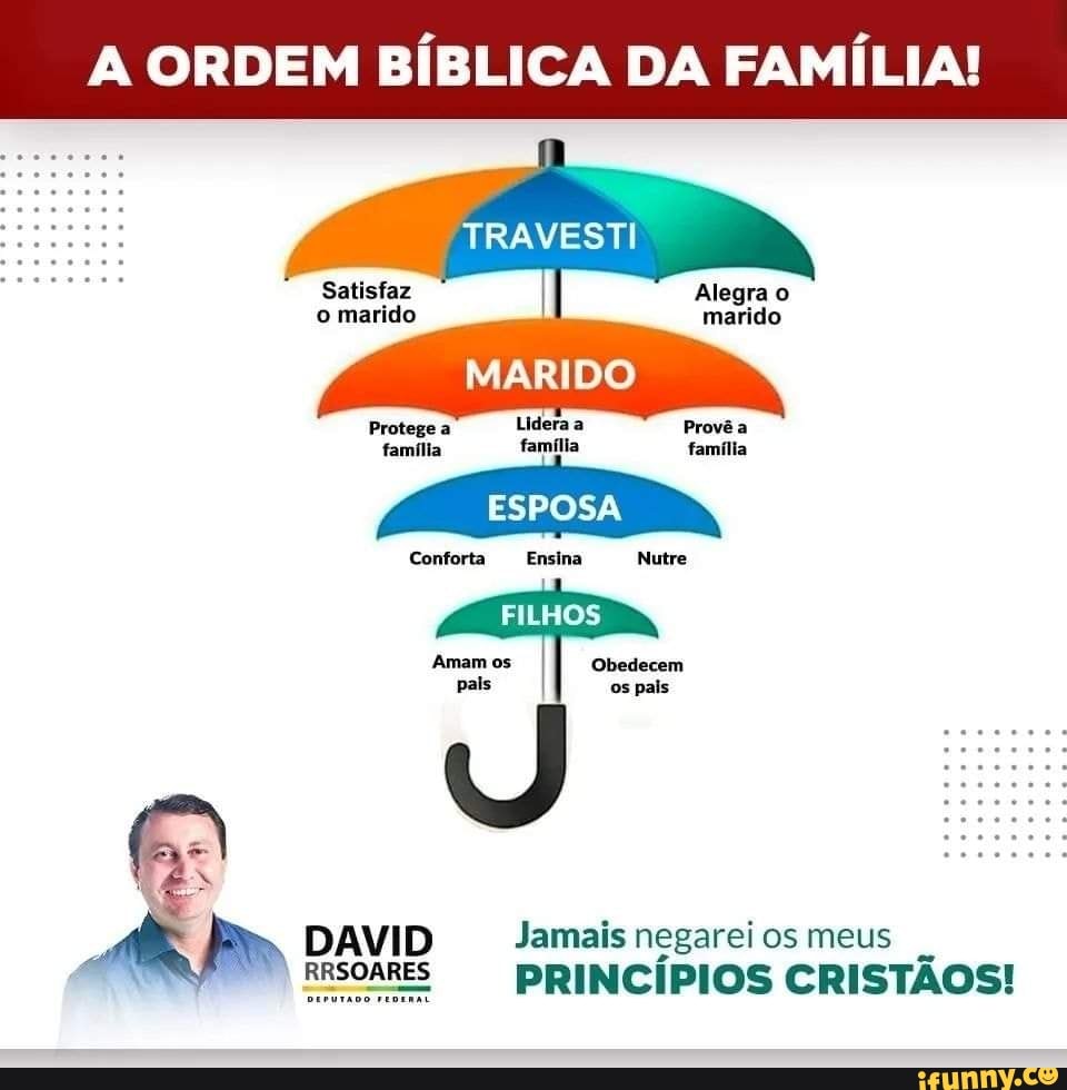 A ORDEM BÍBLICA DA FAMÍLIA! TRAVESTI Satisfaz Alegra o marido o marido ...