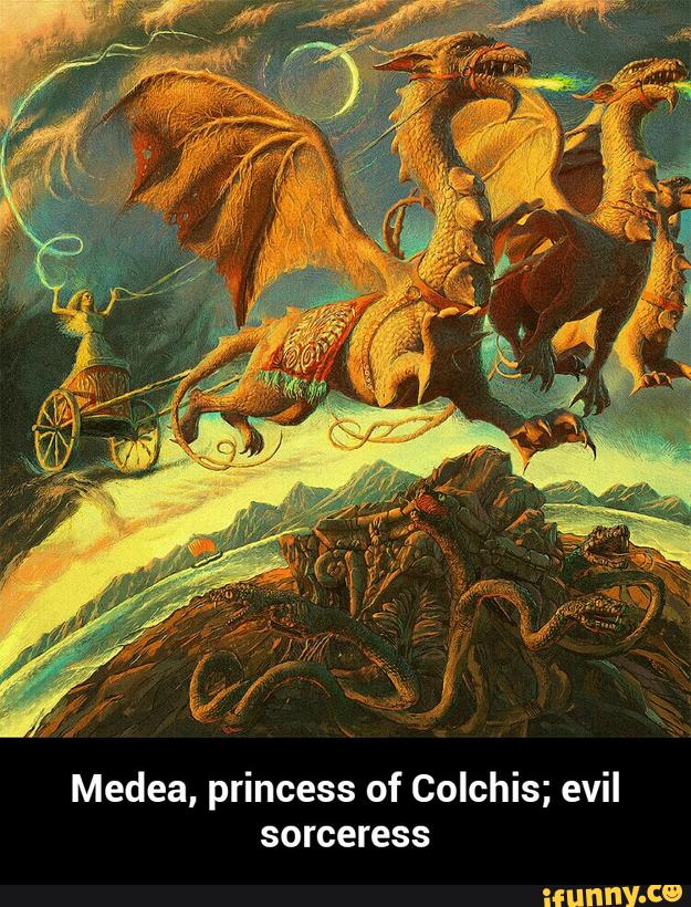 Medea, princess of Colchis; evil sorceress - Medea, princess of Colchis ...