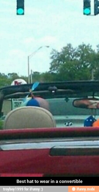 Best hat to wear
in a
convertible - Best hat to wear in a convertible