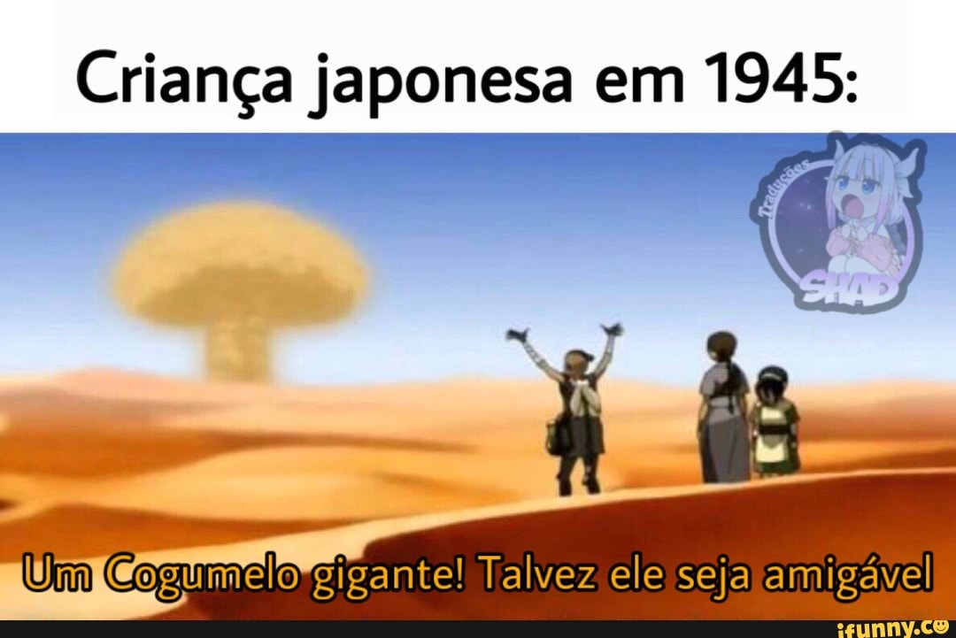 Criança japonesa em 1945:
