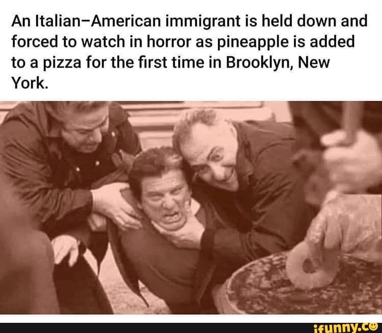 An Italian American Immigrant Is Held Down And Forced To Watch In