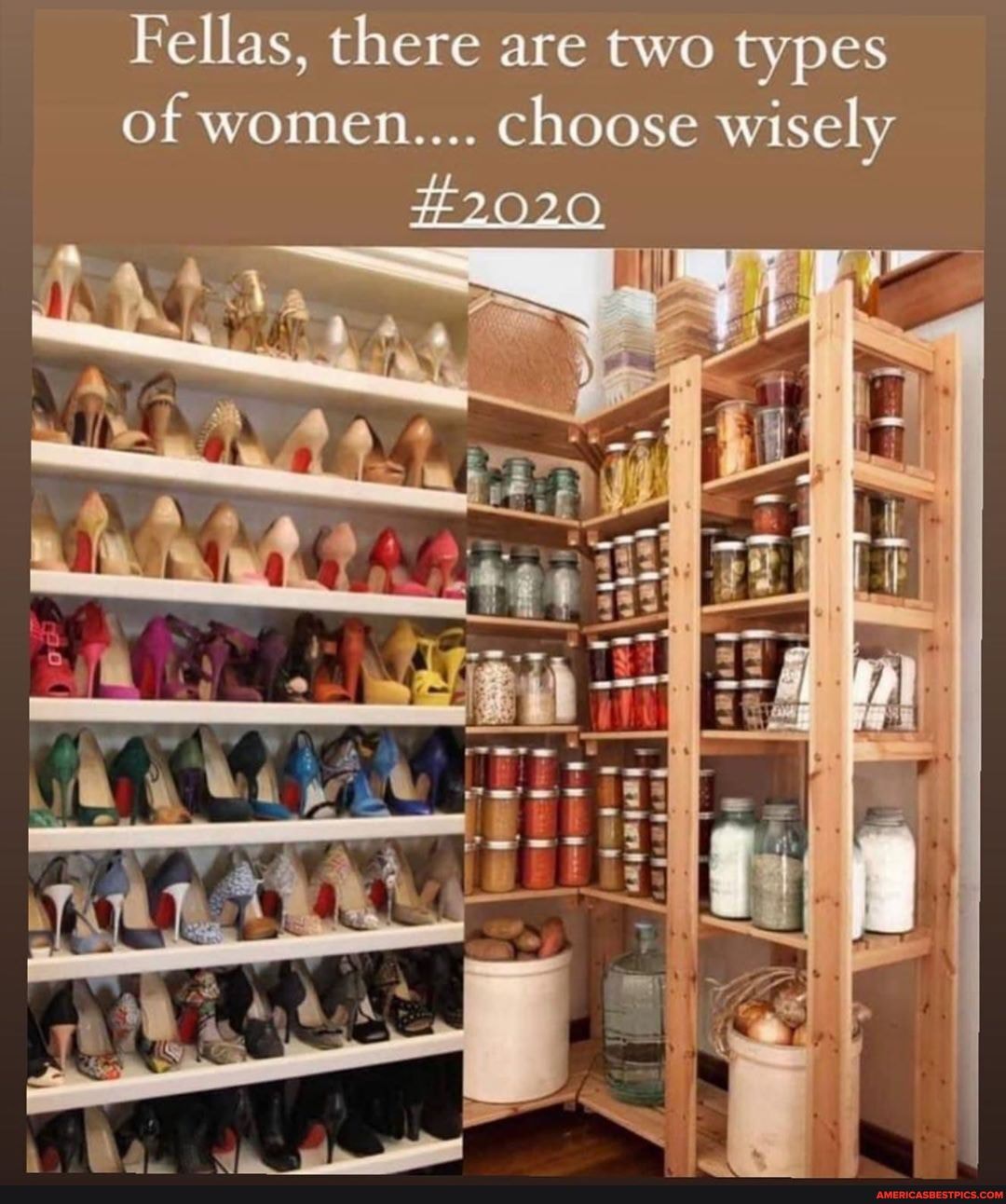 Fellas, there are two types of women.... choose wisely
