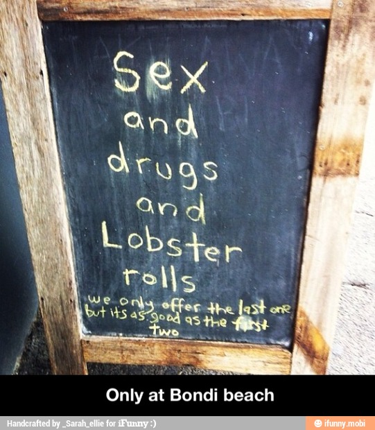 Only at Bondi beach - Only at Bondi beach