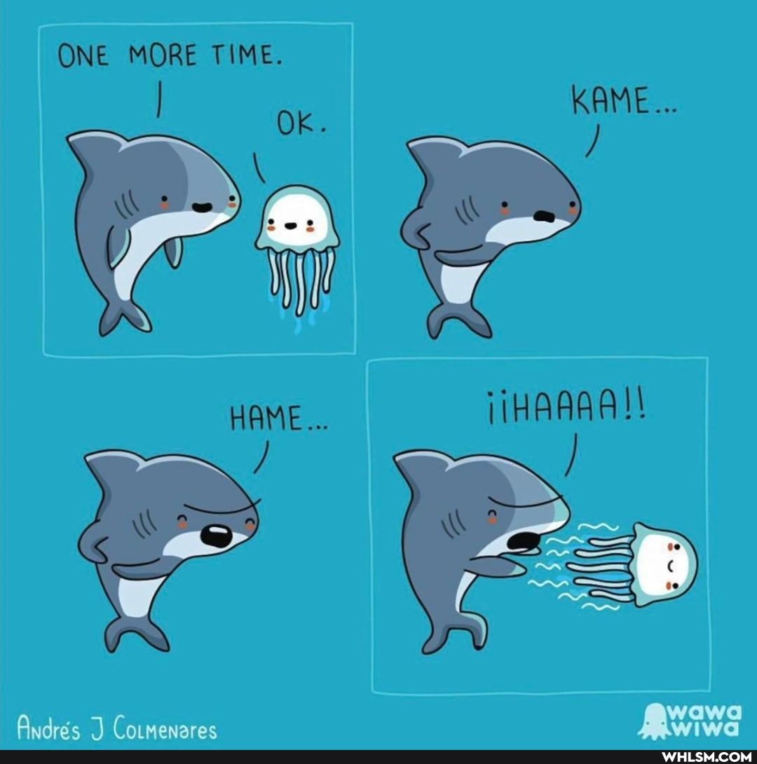 ONE MORE TIME.
KAME...
Ok
HAME... jiHAAAA!!