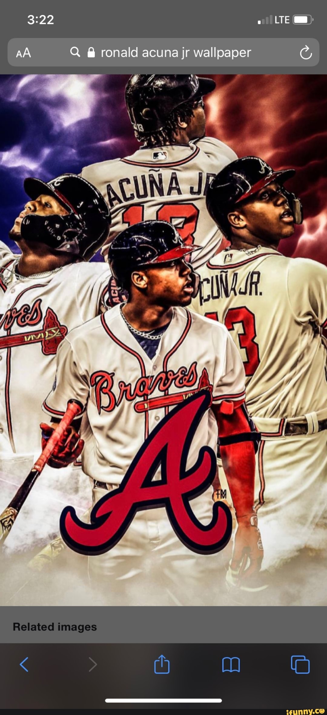 Enwallpaper  Ronald Acuna Jr Wallpaper Download  httpswwwenwallpapercomronaldacunajrwallpaper3 Ronald Acuna Jr  Wallpaper Free Full HD Download use for mobile and desktop Discover more  League Baseball National Outfielder Professionall 