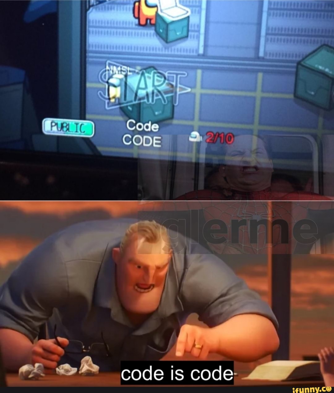 CODE
code is code